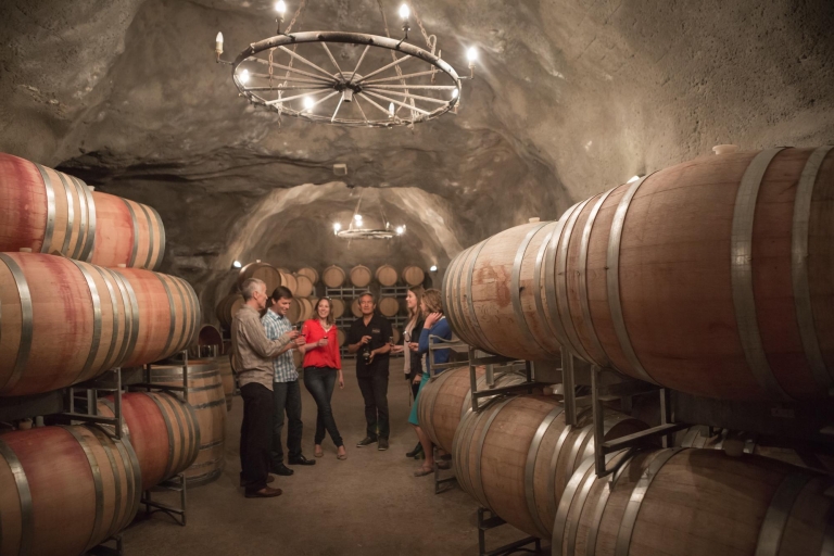 Tour de degustación de vinos por la tarde con 3 bodegas y Wine Cave