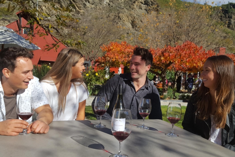 Wycieczka po winnicy Otago z wykwintnym winem i lunchem połączonym z jedzeniem