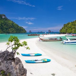 Krabi: 4 Islands & Hong Islands Private Speedboat Charter