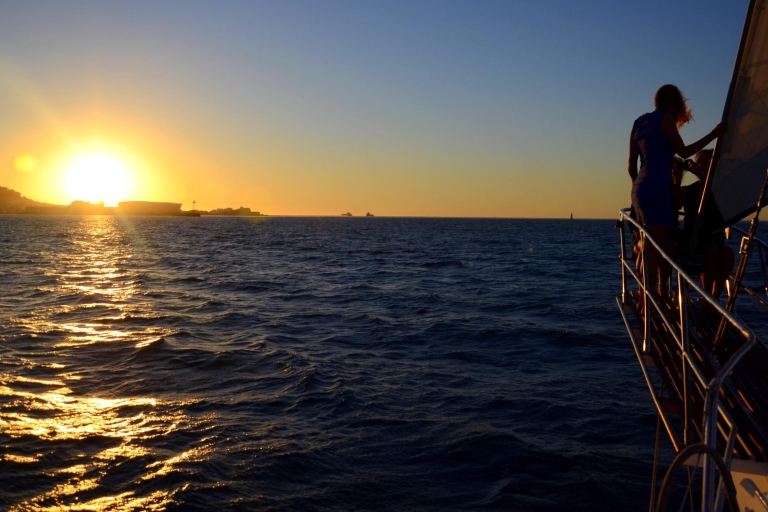 Kaapstad: boottocht bij zonsondergang met champagne