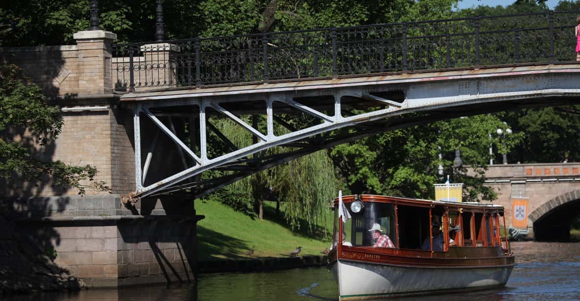 Riga Sightseeing Tour by Canal Boat