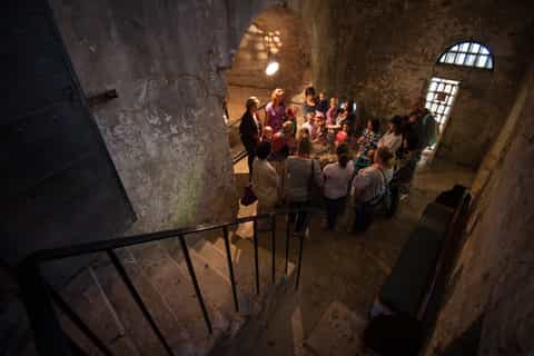 oxford castle and prison tour guidato
