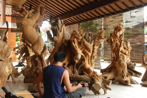 Bali: Excursão de 1 Dia Arrozais de Ubud, Templos e Vulcão