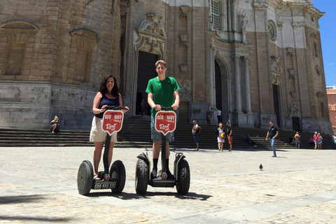 Cádiz: Privat 1,5-timmars Old Town Photo Tour av Segway