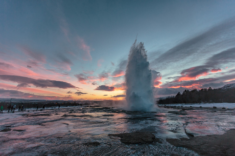 From Reykjavik: Golden Circle and Lava Caving AdventureFrom Reykjavik: Full-Day Golden Circle and Lava Caving Tour