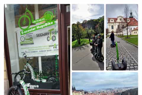 Prague Sightseeing Tour by Segway and E-Scooter