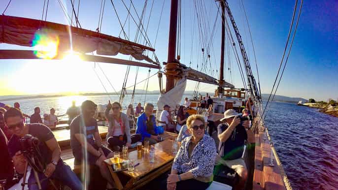 oslo walking tour and fjord boat tour with norwegian buffet