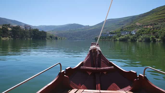 pinhão passeio de 2 horas em barco rabelo