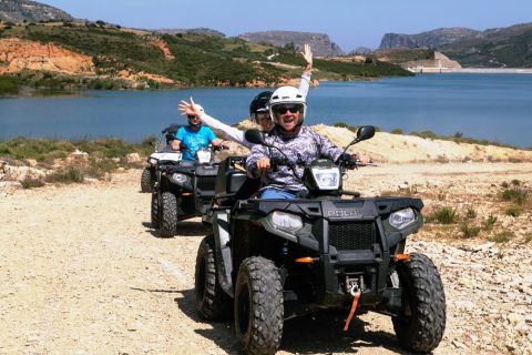 Ab Rethymno: Halbtägige Quad-Bike-Safari