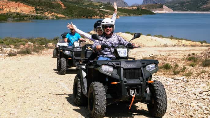 desde rétino safari en quad de medio día