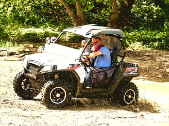 Vanuit Rethymno: halve dag off-road buggy safari