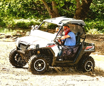 From Rethymno: Half-Day Off-Road Buggy Safari