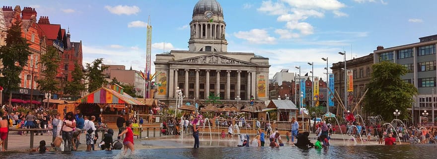 Visite guidée privée à pied de Nottingham