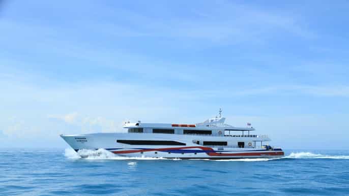 boat transfer to koh samui from bangkok southern thailand