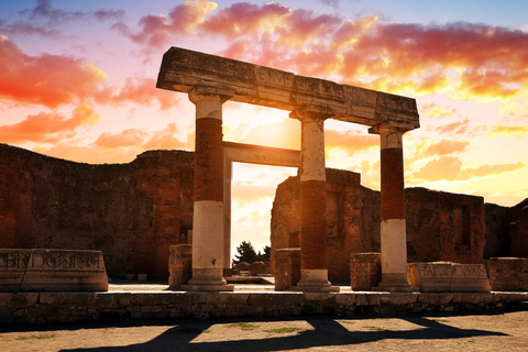 Depuis Rome : visite d’un jour des ruines de Pompéi