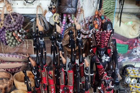 Maasai marknad Souvenir shopping