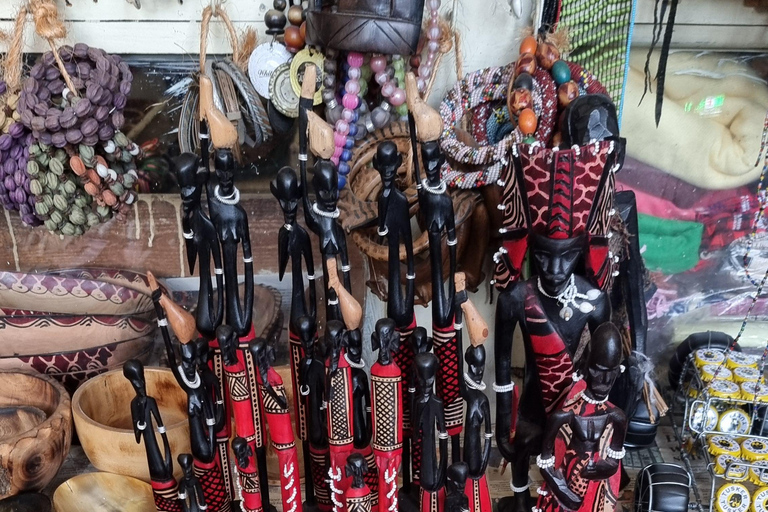 Maasai marknad Souvenir shopping