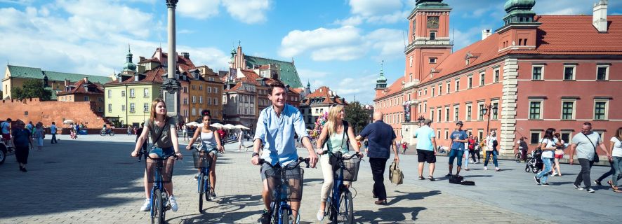 3-Hour Guided Cycling Tour of Warsaw