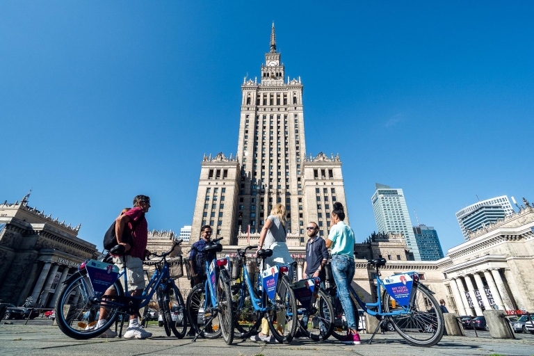 Varsovie: visite guidée en groupe de 3h à vélo