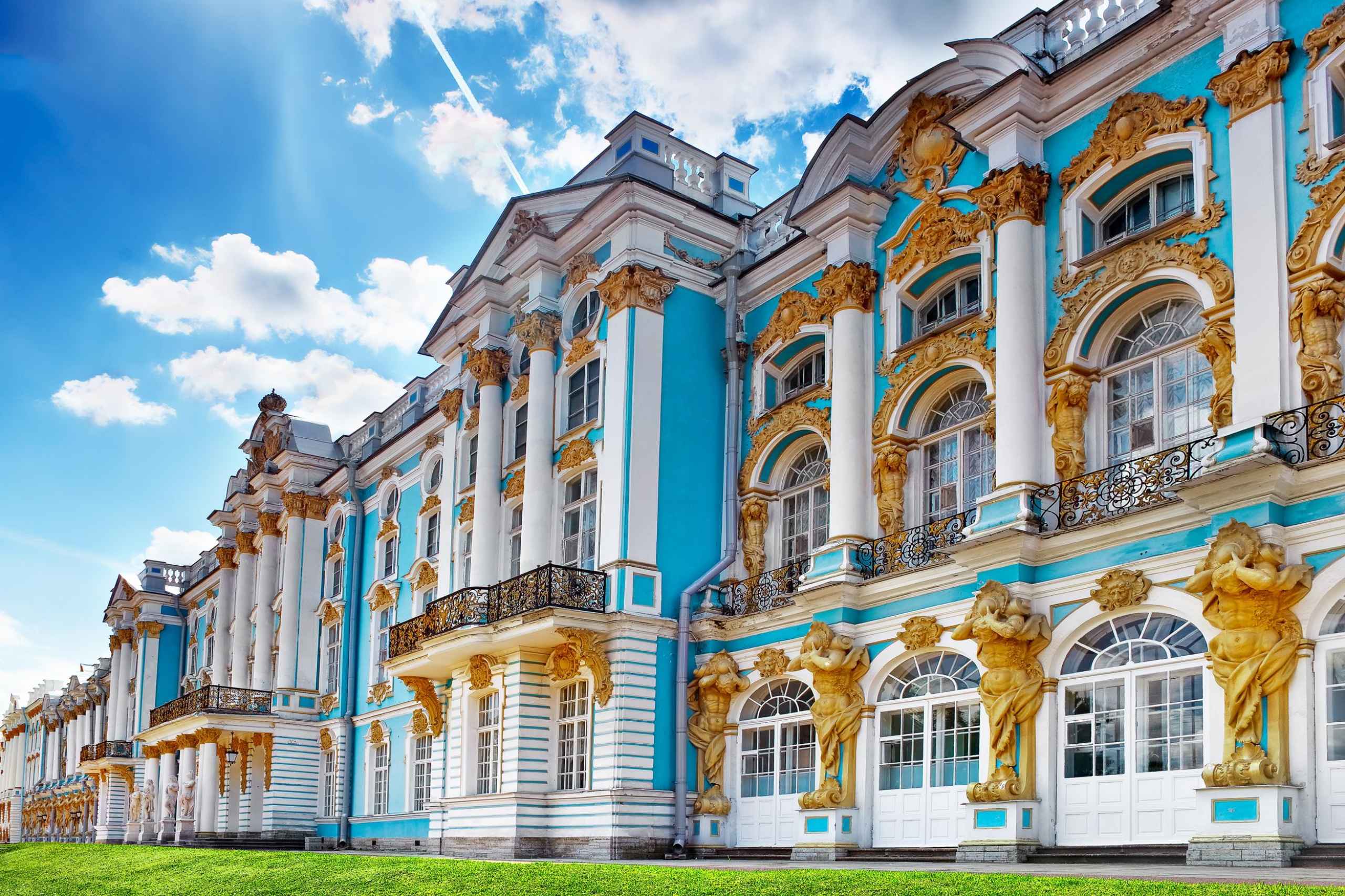 Царское село Санкт-Петербург Екатерининский дворец