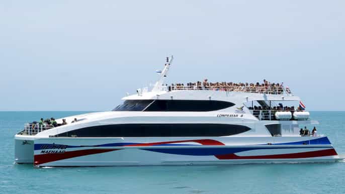 boat transfer koh phangan from southern thailand bangkok