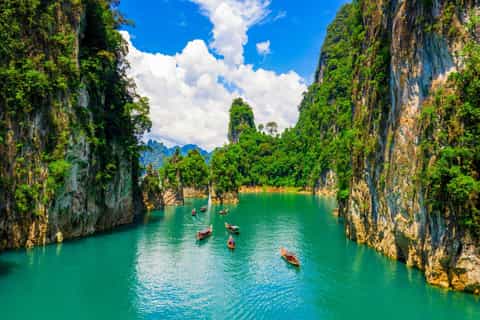 Phuket : parc national de Khao Sok et lac de Cheow Lan