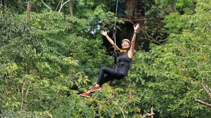 nadi zip line cave tour