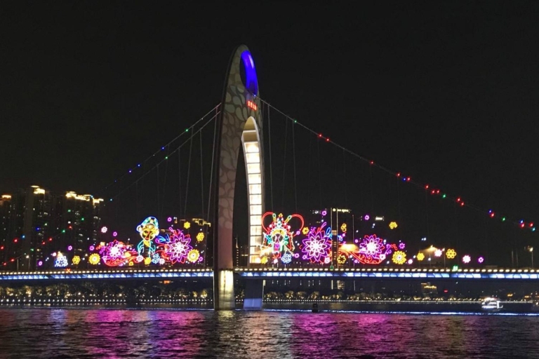 Pearl River Night Cruise with Private Transfers in Guangzhou
