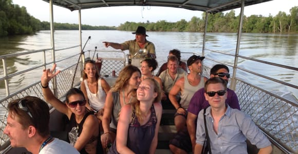 Von Darwin aus: Litchfield Park Tour & Jumping Crocodile Cruise