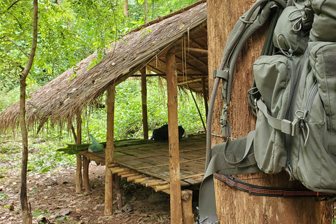 Luang Prabang : Camping en forêt avec cours de cuisine