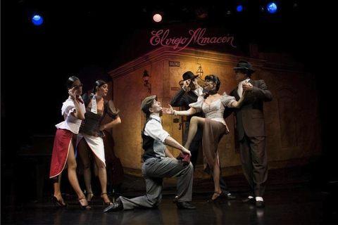 Buenos Aires : Spectacle de tango à El Viejo AlmacenSpectacle de tango Vip avec 2 boissons