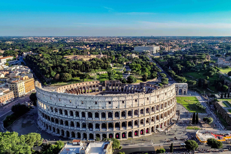 Rome : visite de 1 h du Colisée avec accès coupe-fileVisite en anglais