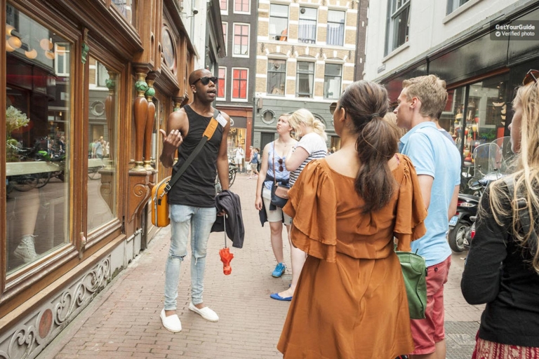 Coffeeshops culturels et visite à pied en néerlandais ou en allemand2 heures de marche