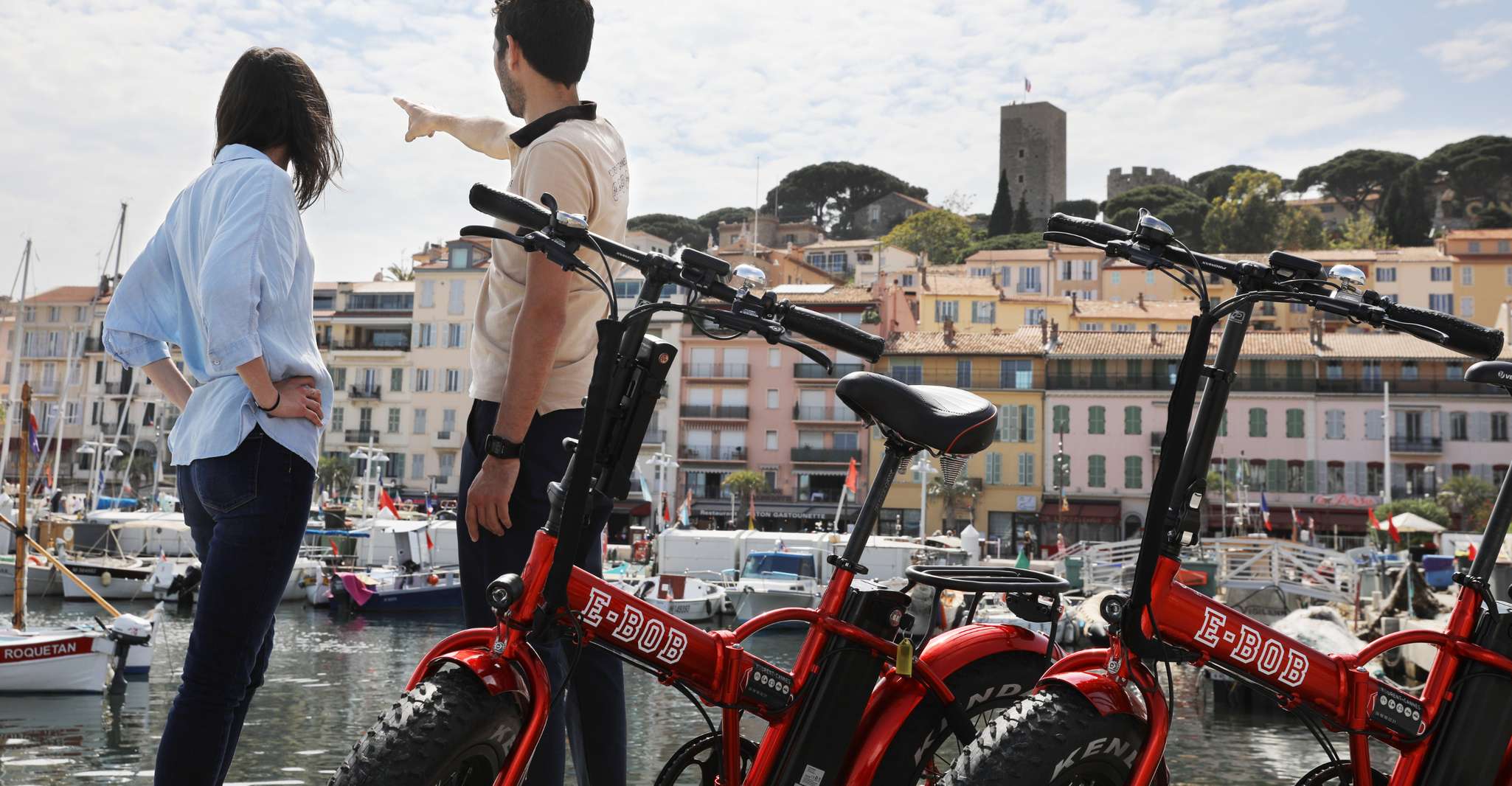 Visite en vélo électronique de 2,5 heures à Cannes - Hizvo