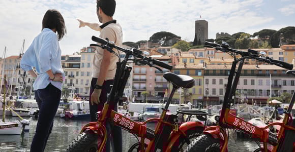 Cannes 2-Stunden-Tour mit dem E-Bike