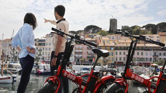 cannes 2.5hour ebike tour