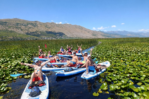 Shkodra Lake: Self-Guided Paddle Board or Kayak Tour