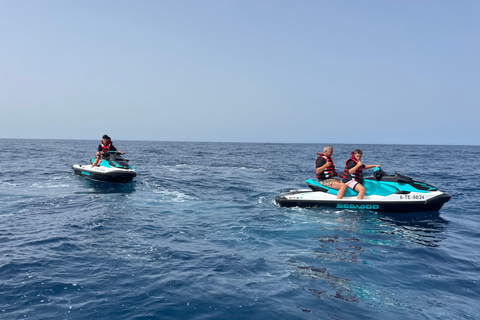 JetSki Tour wzdłuż wybrzeża Maspalomas.