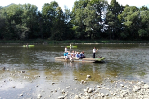 Rafting dans les gorges de la rivière Dunajec et promenade dans les arbres au départ de Cracovie