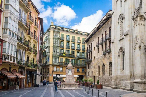 Tour privato a piedi di 4 ore della città di BilbaoTour privato da 5 a 20 persone