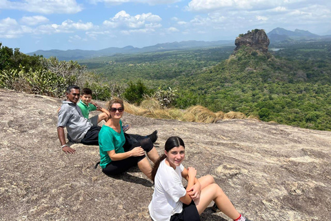 From Kandy: Sigiriya Village Safari with Rock Climbing