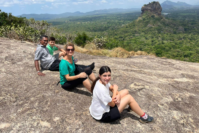 From Kandy: Sigiriya Village Safari with Rock Climbing