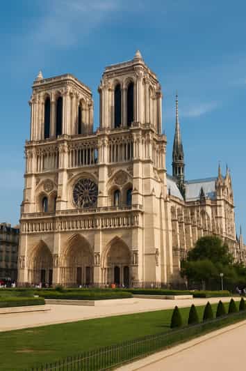 Rondleiding door de Notre-Dame met geplande toegang voor groepen