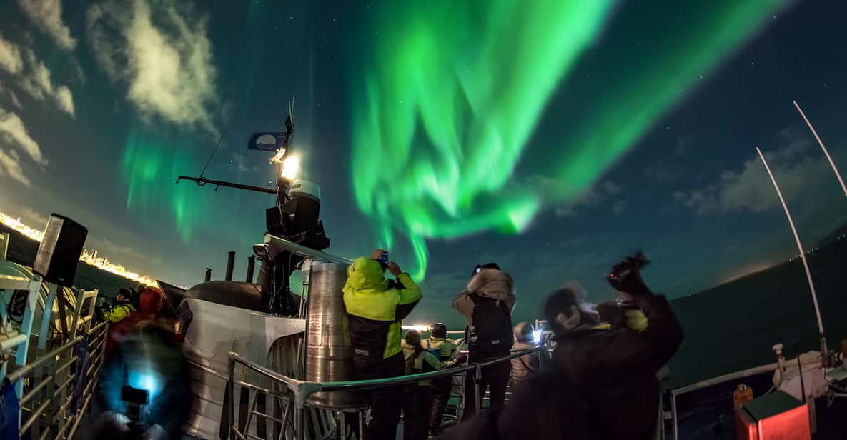 Northern Lights by Boat in Reykjavik Iceland