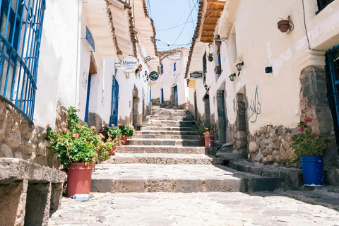 Visit Cusco: San Blas, San Pedro Market, Cathedral and Qorikancha Temple.