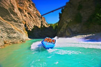 De Queenstown, les skippers Canyon Jet Boat Ride - Hizvo