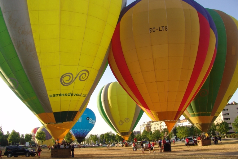 Europees ballonfestival: ballonvaart11 of 12 juli Vlucht op Europees Ballonfestival