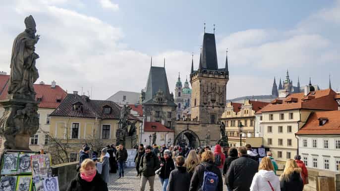 prague small group walking tour