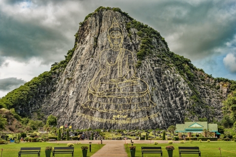 Pattaya: Travstore Original Pattaya Discovery TourLaserowa góra Buddy, chińska świątynia i winnica