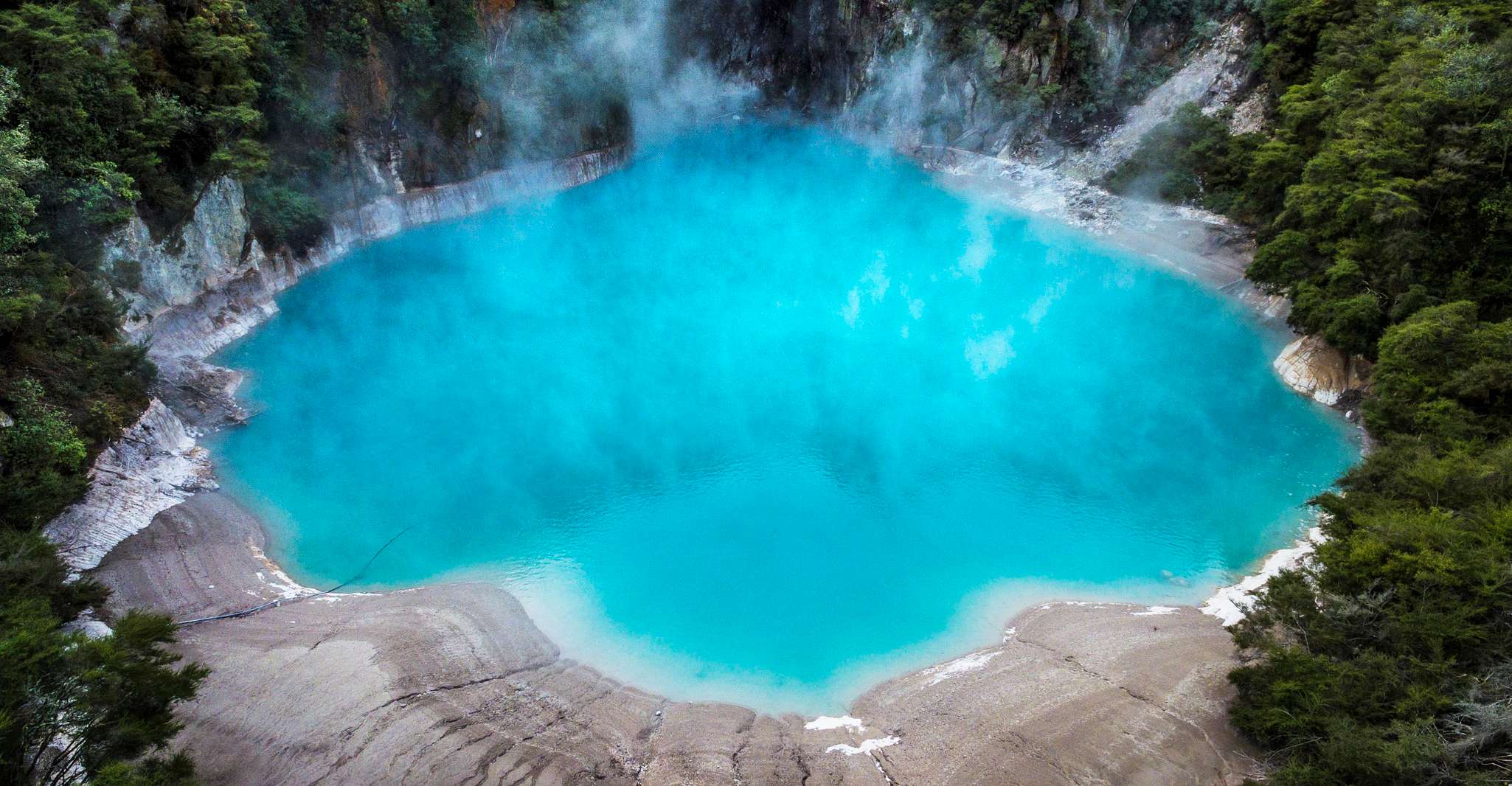 Waimangu Vulcanica Valley Entry & Lago Rotomahana Cruise - Hizvo